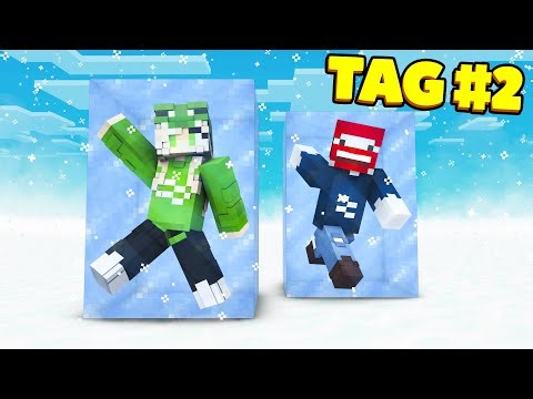 ÜBERLEBEN wir in der 100% EIS WELT in MINECRAFT?