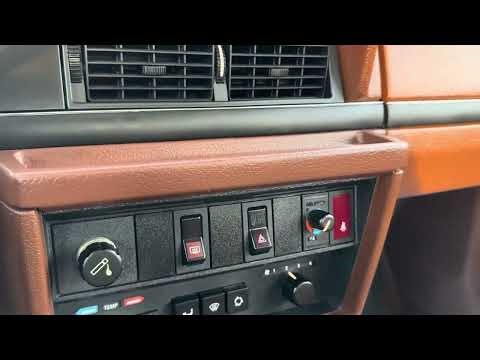 1984 Volvo 244 driving