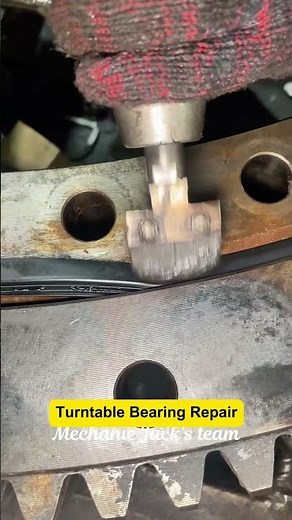 Turntable Bearing Repair