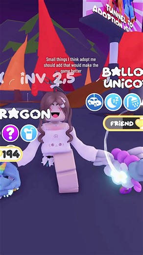 Small Enhancements for Roblox: Adopt Me Update Ideas