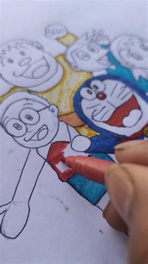 I Used First Time SKETCH PEN (went wrong!) #shorts #art