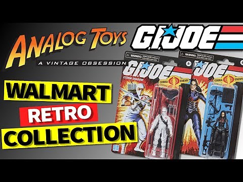 GI Joe Retro Collection - Walmart Exclusives!