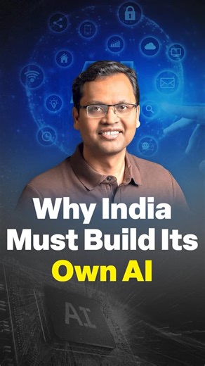 DD News on Instagram: "Sarvam AI Co-Founder Pratyush Kumar said India must develop expertise across the AI value chain, from applications to foundational models, to remain competitive in a fast-evolving technology landscape. Drawing a parallel with the steam engine era, he said India should build its own AI capabilities to participate fully in the next phase of technological innovation. #IndiaAISummit2026 #IndiaAISummit"