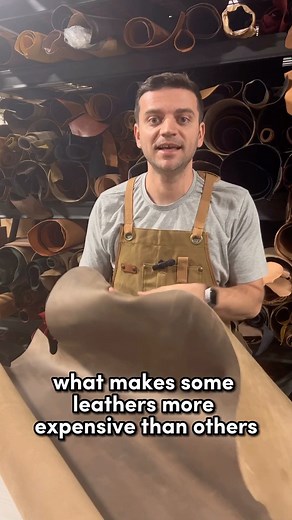 Tanner Leatherstein on Instagram: "LEATHER EXPLAINED: How much does leather cost? These are the most commonly used leathers in the market so I wanted to touch on these first. Later, we’ll explore more leather types such as exotic skins and the regulations associated with getting them.  #leather #leathergoods #leathershop #leatherstore #leatherworkshop #tannerleatherstein #leatherprice #price #leathercost"