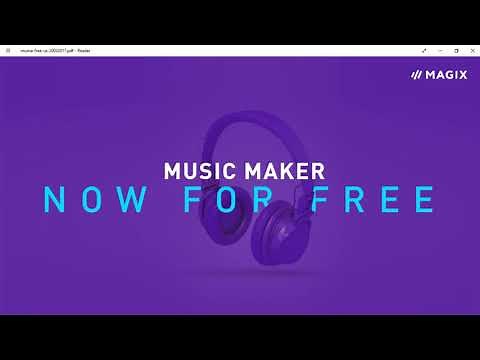 MAGIX Music Maker FREE 2017 - A Quick Intro
