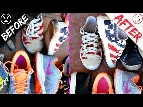 How To Clean Sneakers, White Or Colored, Converse, Nike, Disel Shoes