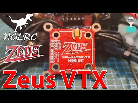 HGLRC Zeus VTX - Overview And Output Power & Flight Tests