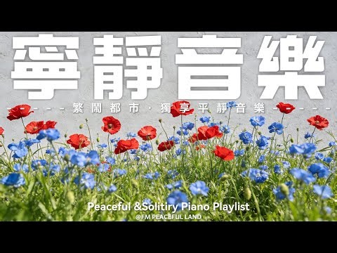 【PEACEFUL PIANO BGM】在喧囂的都市中搜尋那片刻的寧靜，獨自靜聽舒緩的旋律，梳理心緒，讓心靈歸於安然。釋放日常的疲憊與煩躁，放下心底的焦躁，幫助你舒緩身心，為你帶來情緒與靈魂的療愈