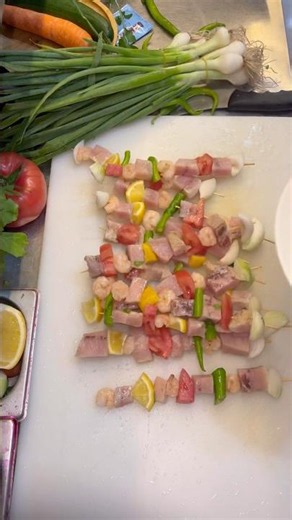 35 kiloluk Kılıç Balığı şiş . 35-kilogram swordfish #fish