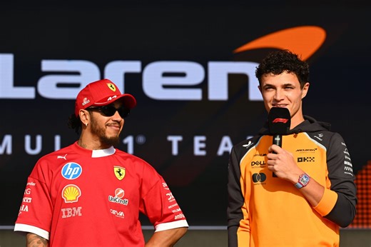 Norris disagrees with Verstappen about Hamilton's prospects at Ferrari