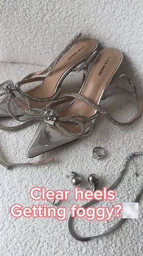 Stop Clear Shoes from Fogging Up with This Simple Hack