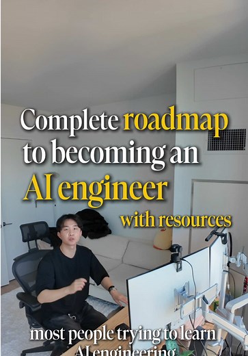 Complete roadmap to becoming an AI Engineer, with resources #ai #tech | tech