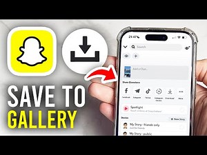 How To Save Snapchat Photos To Gallery - Full Guide