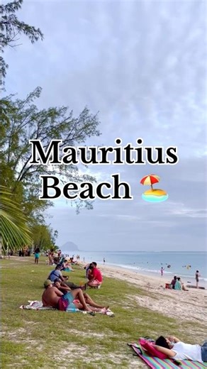 Flic En Flac Beach Mauritius 🌴 Crystal Clear Water & Sunset Views #shorts #mauritius