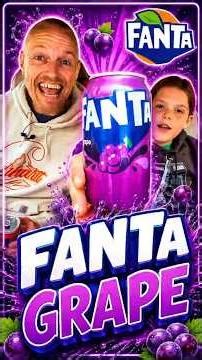 FANTA GRAPE NOW IN THE UK