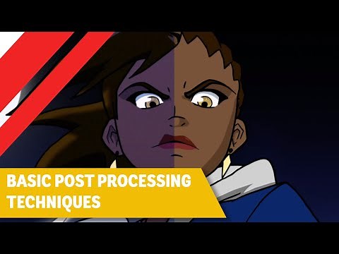 Texture/Rim light After Effects Tutorial for 2D Animation