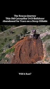 50K views · 667 reactions | How they rescued this Old Cat D4D Dozer on a Steep Hillside#willitrun #old #engine #repair #recovery #truck #tractor #restoration #car #deisel #tiktok #fyp | Tube Restoration | Facebook