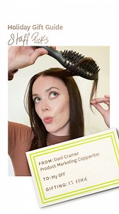 “I’m gifting the T3 Edge to my best friend. She’s always on the go, and this tool makes it so easy to smooth frizz, add bends, and touch up second-day hair. It’s basically a brush with superpowers—ready to swoop in and save the day on even the most hectic of mornings.” - Dani Psst...Black Friday starts now! Take 25% off everything at t3micro.com. | T3 | Facebook