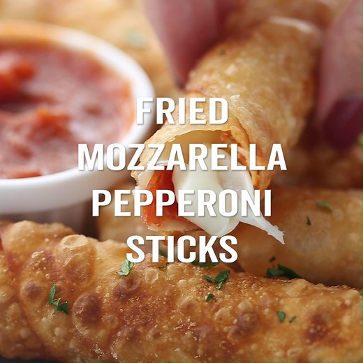 32K views · 637 reactions | Recipe: https://noblepig.com/2012/03/fried-mozzarella-pepperoni-sticks-made-easy/ Mozzarella Pepperoni Pizza Sticks made with egg roll wrappers are crunchy on the outside with gooey cheese and pepperoni on the inside. These are a fun appetizer for any party. | Noble Pig | Facebook