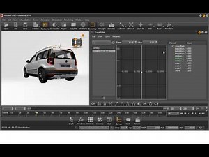 VRED PRO Animation - CurveEditor: Overview