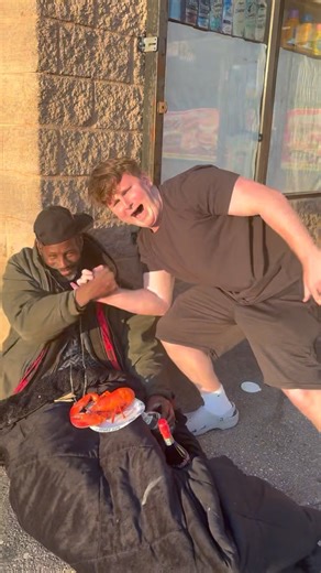 Tommy Maloney on Instagram: "Robin Hood 😂😂😂 don’t worry we slipped the guy a 20 and I actually paid for it ❤️ #funny"