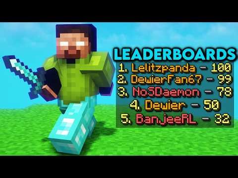 I Tried Getting #1 On The Bedwars Leaderboard