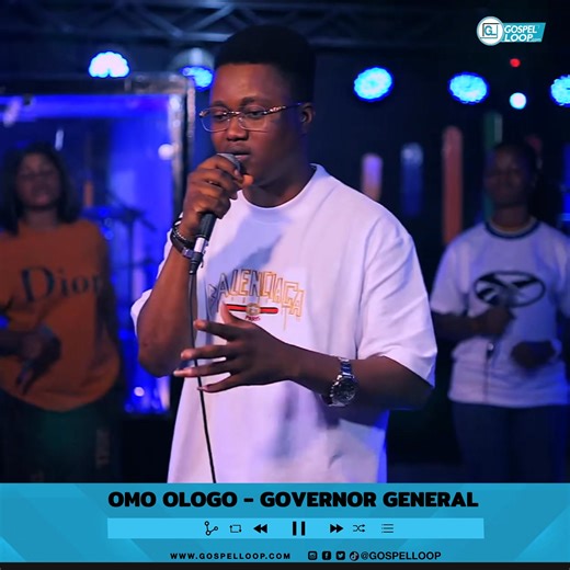 OMO OlOGO - GOVERNOR GENERAL Full video now available on youtube: Follow @gospelloop for more inspiring contents -————————————————————————————— #gospelloop #gospellooptv #gospellooprelease #omoologochallenge#omologo #GovernorGeneral #viralvideochallenge | Gospelloop