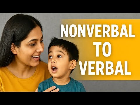 Imitation Speech Therapy — From Nonverbal to First Words