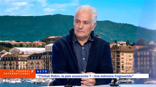 "Yitzhak Rabin, la paix assassinée ?", le nouvel ouvrage de Denis Charbit