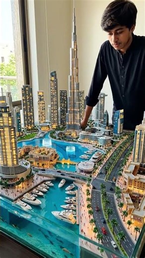 Burj Khalifa miniature Project #miniature #burjkhalifa #project #viral