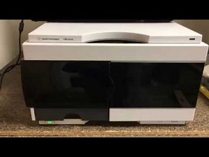 Test run of Agilent 1260 HPLC Autosampler (G1329B) from Gilante Scientific