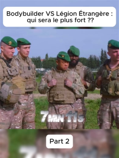 Bodybuilder vs Légion Étrangère : Force ultime