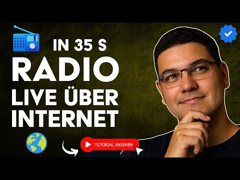 Wie man LIVE-RADIO im INTERNET vom HANDY oder PC Hört in 35S