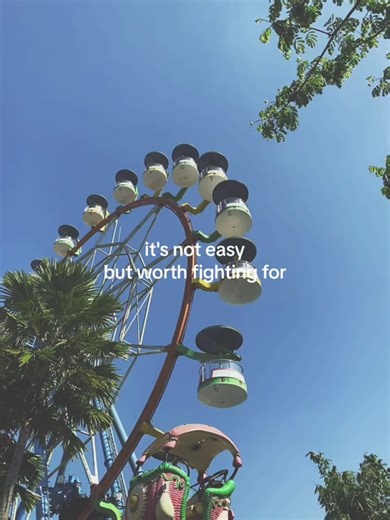 Experience the Vibrant Ferris Wheel at Sunny Amusement Park