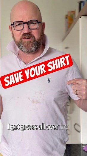 Remove Grease Stains From Clothes (Simple Kitchen Hack)