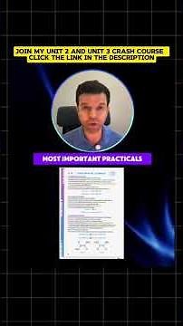 The only guide you need for IAL Chemistry Unit 3 exam in 2026 – Save hours of preparation time