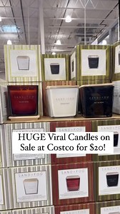 HUGE Viral Candles on Sale at Costco for $20! #costco_empties #costcofinds #costco #candles #giftideas | CostcoEmpties