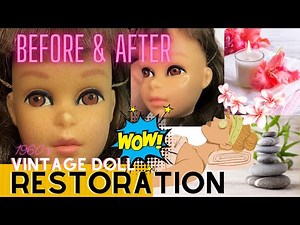 Vintage Francie Barbie Doll Restoration Repair
