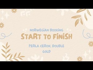 NCL Booking Start to Finish