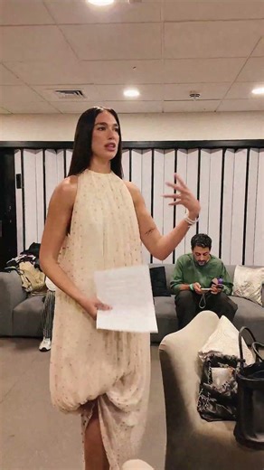 Behind The Scenes of Dua Lipa's International Booker Prize Speech