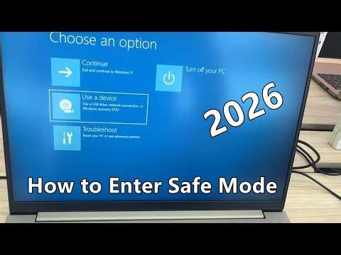How to Enter Safe Mode on Windows 11 (Step-by-Step Guide)