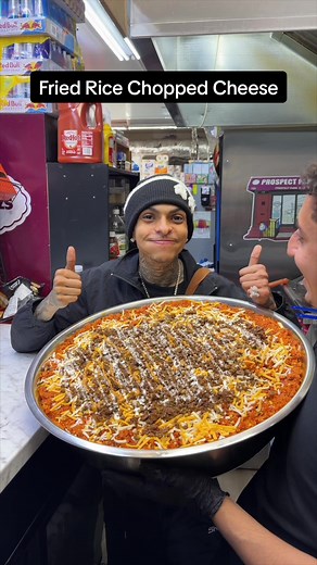 Fried Rice Chopped Cheese with Lil Tony