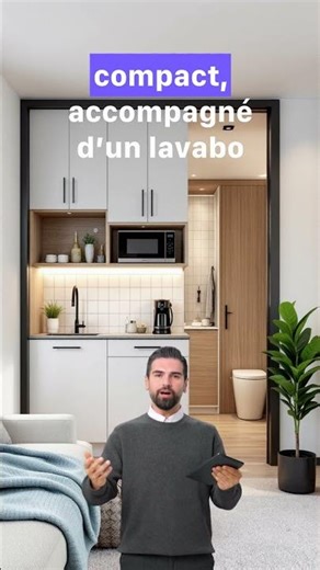 Installer une kitchenette et une salle d’eau dans un studio bois
