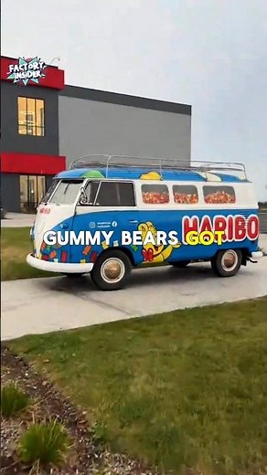 How Haribo Gummy Bears 🍬 are REALLY Made - SHOCKING Factory Process Revealed #shorts