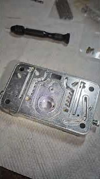 holley power valve/ idle restrictor install