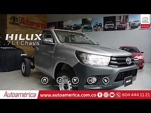 Conoce la Toyota Hilux 2.7 Chasis 2022 4x2 en Autoamérica