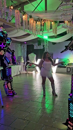 LED Robot Dance Videos | Cool Robot with LED Lights
