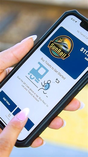 Did you know you can purchase your tickets on the SunRail Mobile app? Here's how. Purchase your ticket in advance and activate it right before boarding the train. Download the app now. | SunRail