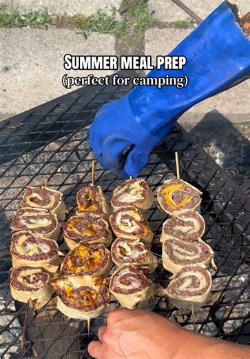 The PERFECT camping make ahead meal, or party appetizer! Save this for your 4th of July bbq! #homestead #recipe #campfire #selfsufficient #foodie