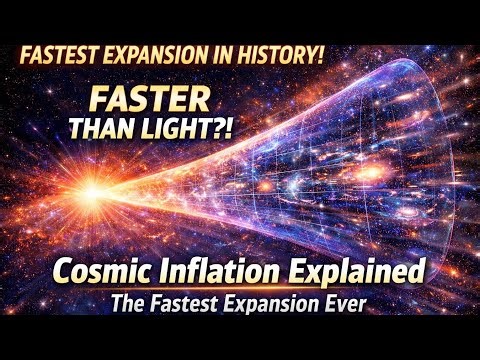 Cosmic Inflation Explained: The Fastest Expansion in the History of the Universe!